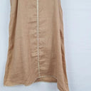 White Closet Sandy Linen Blanket Stitch Dress Size 12 by SwapUp-Online Second Hand Store-Online Thrift Store