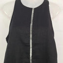 White Closet Smokey Linen Blanket Stitch Dress Size 8 by SwapUp-Online Second Hand Store-Online Thrift Store