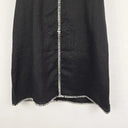 White Closet Smokey Linen Blanket Stitch Dress Size 8 by SwapUp-Online Second Hand Store-Online Thrift Store