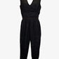 White Suede Cut Out Evening Jumpsuit Size 10 by SwapUp-Online Second Hand Store-Online Thrift Store