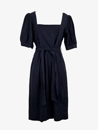 Willa Elegant Puff Sleeve Midi Dress Size 10 by SwapUp-Online Second Hand Store-Online Thrift Store