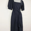 Willa Elegant Puff Sleeve Midi Dress Size 10 by SwapUp-Online Second Hand Store-Online Thrift Store