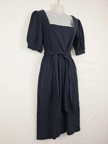 Willa Elegant Puff Sleeve Midi Dress Size 10 by SwapUp-Online Second Hand Store-Online Thrift Store