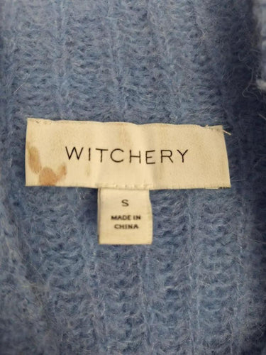 Witchery Alpaca Blend Fluffy High Neck Jumper Size S by SwapUp-Online Second Hand Store-Online Thrift Store