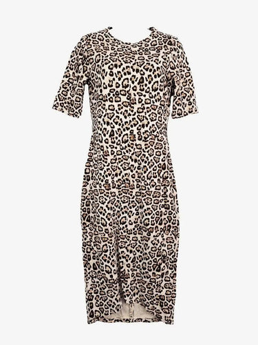 Witchery Animal Print Bodycon Midi Dress Size 10 by SwapUp-Online Second Hand Store-Online Thrift Store