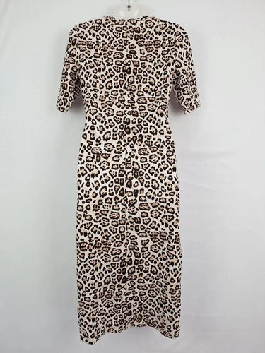 Witchery Animal Print Bodycon Midi Dress Size 10 by SwapUp-Online Second Hand Store-Online Thrift Store