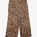 Witchery Animal Print Cropped Wide Leg Pants Size 8 by SwapUp-Online Second Hand Store-Online Thrift Store