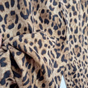 Witchery Animal Print Cropped Wide Leg Pants Size 8 by SwapUp-Online Second Hand Store-Online Thrift Store