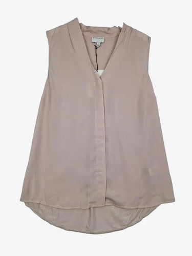 Witchery Ballerina Pink Pleat Front Top Size S by SwapUp-Online Second Hand Store-Online Thrift Store
