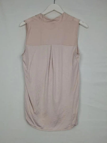 Witchery Ballerina Pink Pleat Front Top Size S by SwapUp-Online Second Hand Store-Online Thrift Store