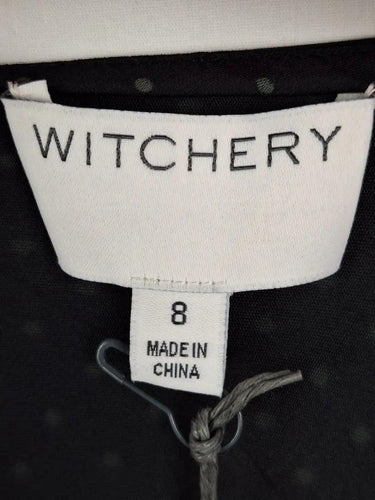 Witchery Basil Spotted Slip Dress Size 8 by SwapUp-Online Second Hand Store-Online Thrift Store