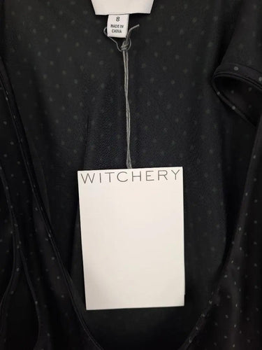 Witchery Basil Spotted Slip Dress Size 8 by SwapUp-Online Second Hand Store-Online Thrift Store