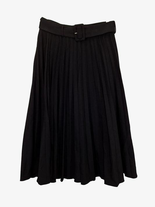 Witchery Belted Accordion Midi Skirt Size 10 by SwapUp-Online Second Hand Store-Online Thrift Store