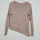 Witchery Blush Asymmetrical Metallic Twist Jumper Size S by SwapUp-Online Second Hand Store-Online Thrift Store