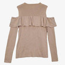 Witchery Blush Cold Shoulder Knit Top Size S by SwapUp-Online Second Hand Store-Online Thrift Store