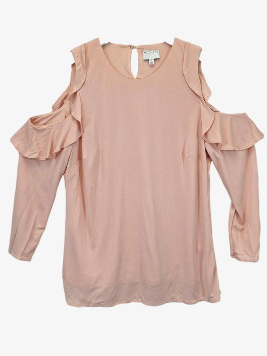 Witchery Blush Cold Shoulder Top Size XL by SwapUp-Online Second Hand Store-Online Thrift Store