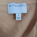 Witchery Camel Broderie Trimmed Blouse Size 8 by SwapUp-Online Second Hand Store-Online Thrift Store