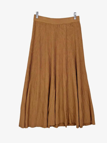 Witchery Camel Flared Rib Midi Skirt Size S by SwapUp-Online Second Hand Store-Online Thrift Store