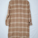 Witchery Caramel Check Shacket Coat Size 8 by SwapUp-Online Second Hand Store-Online Thrift Store