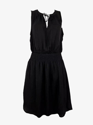Witchery Casual Gathered Keyhole Mini Dress Size 8 by SwapUp-Online Second Hand Store-Online Thrift Store