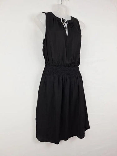 Witchery Casual Gathered Keyhole Mini Dress Size 8 by SwapUp-Online Second Hand Store-Online Thrift Store