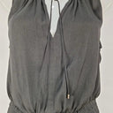 Witchery Casual Gathered Keyhole Mini Dress Size 8 by SwapUp-Online Second Hand Store-Online Thrift Store