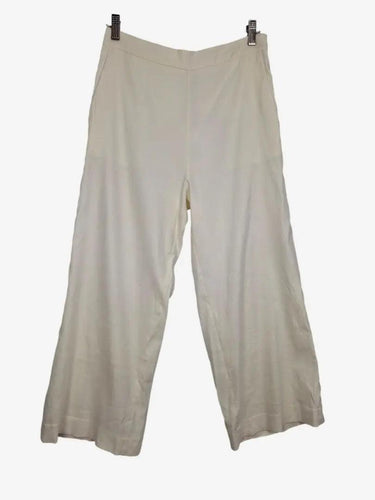 Witchery Chalk Stretch Linen Blend Pants Size 8 by SwapUp-Online Second Hand Store-Online Thrift Store