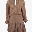 Witchery Cheetah Dropped Waist Dress Size 16 by SwapUp-Online Second Hand Store-Online Thrift Store