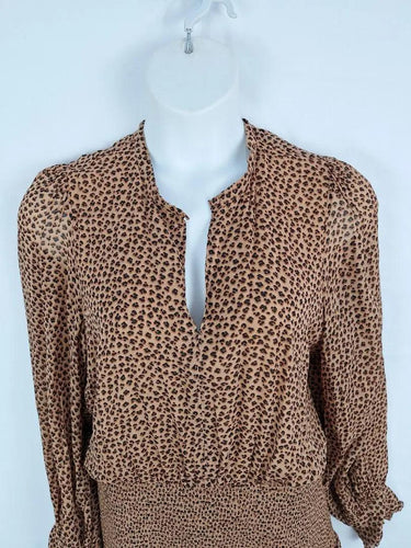 Witchery Cheetah Dropped Waist Dress Size 16 by SwapUp-Online Second Hand Store-Online Thrift Store