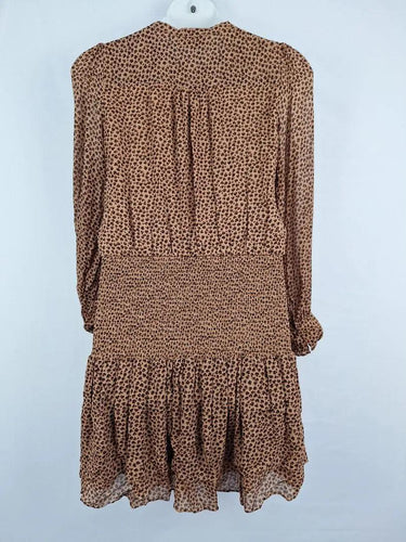 Witchery Cheetah Dropped Waist Dress Size 16 by SwapUp-Online Second Hand Store-Online Thrift Store