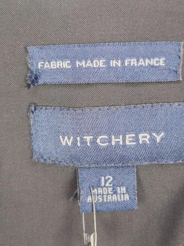 Witchery Classic Single Breasted Office Staple Blazer Size 12 by SwapUp-Online Second Hand Store-Online Thrift Store