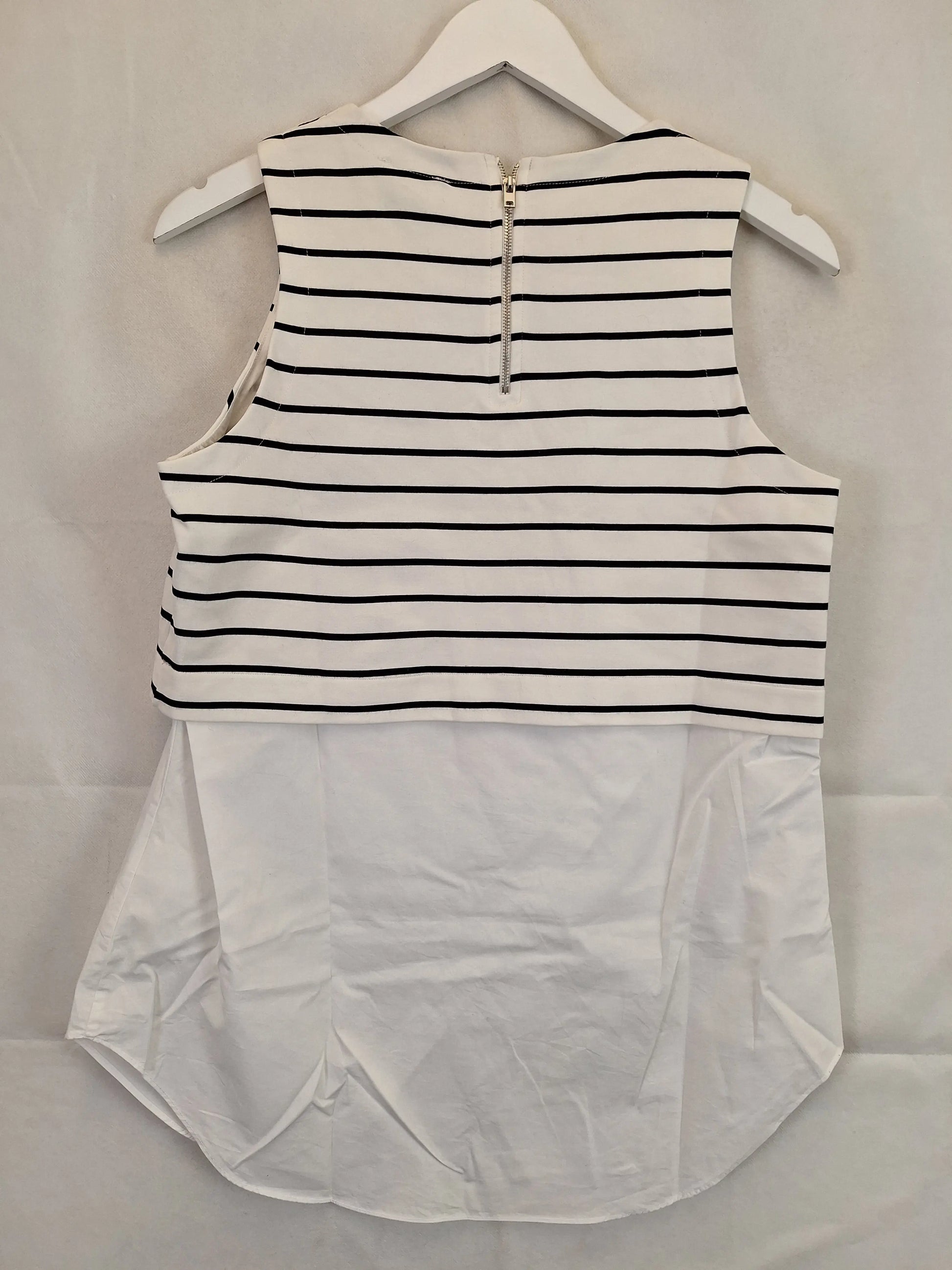 Witchery Classic Striped Tank Top Size M by SwapUp-Online Second Hand Store-Online Thrift Store