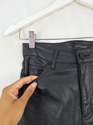 Witchery Coated Stretch Skinny Jeans Size 6 by SwapUp-Online Second Hand Store-Online Thrift Store