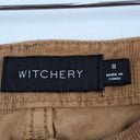 Witchery Coffee Corduroy Feel Pants Size 8 by SwapUp-Online Second Hand Store-Online Thrift Store