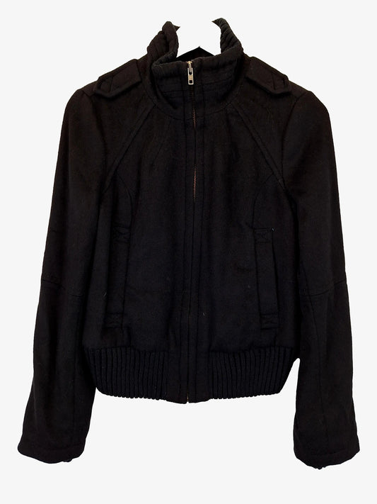 Witchery Cozy Essential Wool Blend Jacket Size 8 by SwapUp-Online Second Hand Store-Online Thrift Store