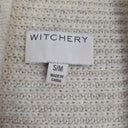 Witchery Cream Marble Knitted Sleeveless Cardigan Size S by SwapUp-Online Second Hand Store-Online Thrift Store