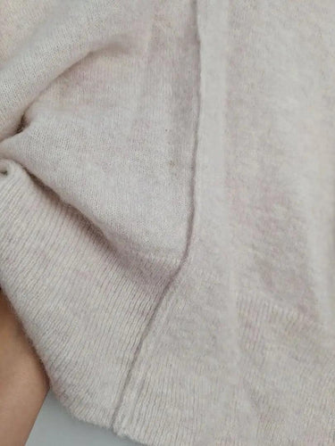 Witchery Cream V Neck Cosy Jumper Size S by SwapUp-Online Second Hand Store-Online Thrift Store