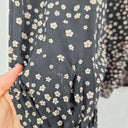 Witchery Dainty Floral Tie Neck Blouse Size 8 by SwapUp-Online Second Hand Store-Online Thrift Store