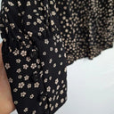 Second-Hand - Witchery Dainty Flower Neck Bow Shirt Size 8 - SwapUp