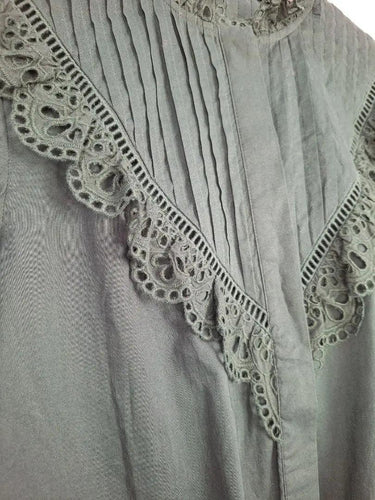 Witchery Deep Emerald Feminine Blouse Size 8 by SwapUp-Online Second Hand Store-Online Thrift Store