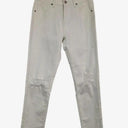 Second-Hand - Witchery Distressed Tapered Casual Denim Jeans Size 8 - SwapUp