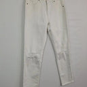 Second-Hand - Witchery Distressed Tapered Casual Denim Jeans Size 8 - SwapUp