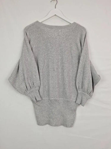 Witchery Dolman Waist Fine Knit Jumper Size S by SwapUp-Online Second Hand Store-Online Thrift Store