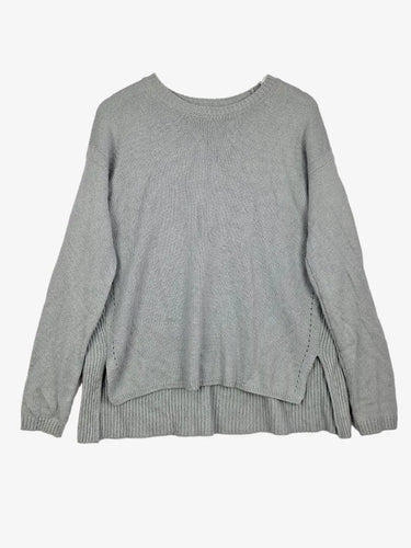 Witchery Dusty Blue Stitch Back Jumper Size S by SwapUp-Online Second Hand Store-Online Thrift Store