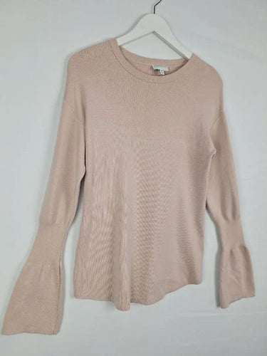 Witchery Dusty Rose Crew Neck Jumper Size XS by SwapUp-Online Second Hand Store-Online Thrift Store