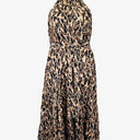 Witchery Elegant Abstract Ruffle Dress Size 16 by SwapUp-Online Second Hand Store-Online Thrift Store
