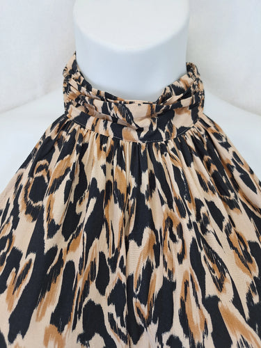 Witchery Elegant Abstract Ruffle Dress Size 16 by SwapUp-Online Second Hand Store-Online Thrift Store
