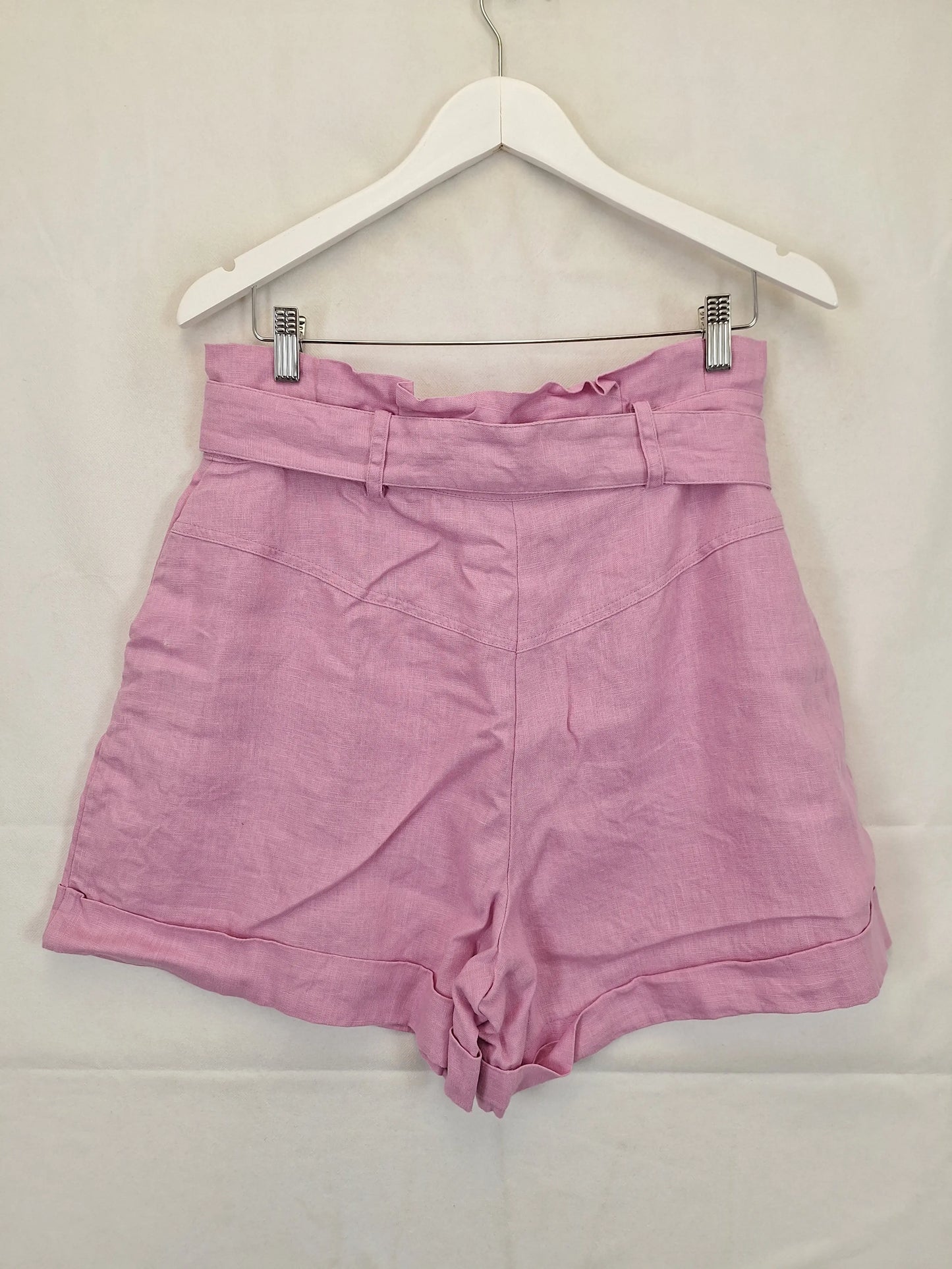 Witchery Elegant Barbie Paperbag Shorts Size 12 by SwapUp-Online Second Hand Store-Online Thrift Store