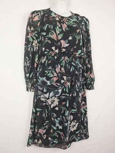 Witchery Elegant Sheer Floral Dress Size 12 by SwapUp-Online Second Hand Store-Online Thrift Store
