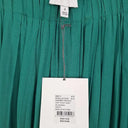 Witchery Emerald Pull On Pleated Midi Skirt Size 8 by SwapUp-Online Second Hand Store-Online Thrift Store